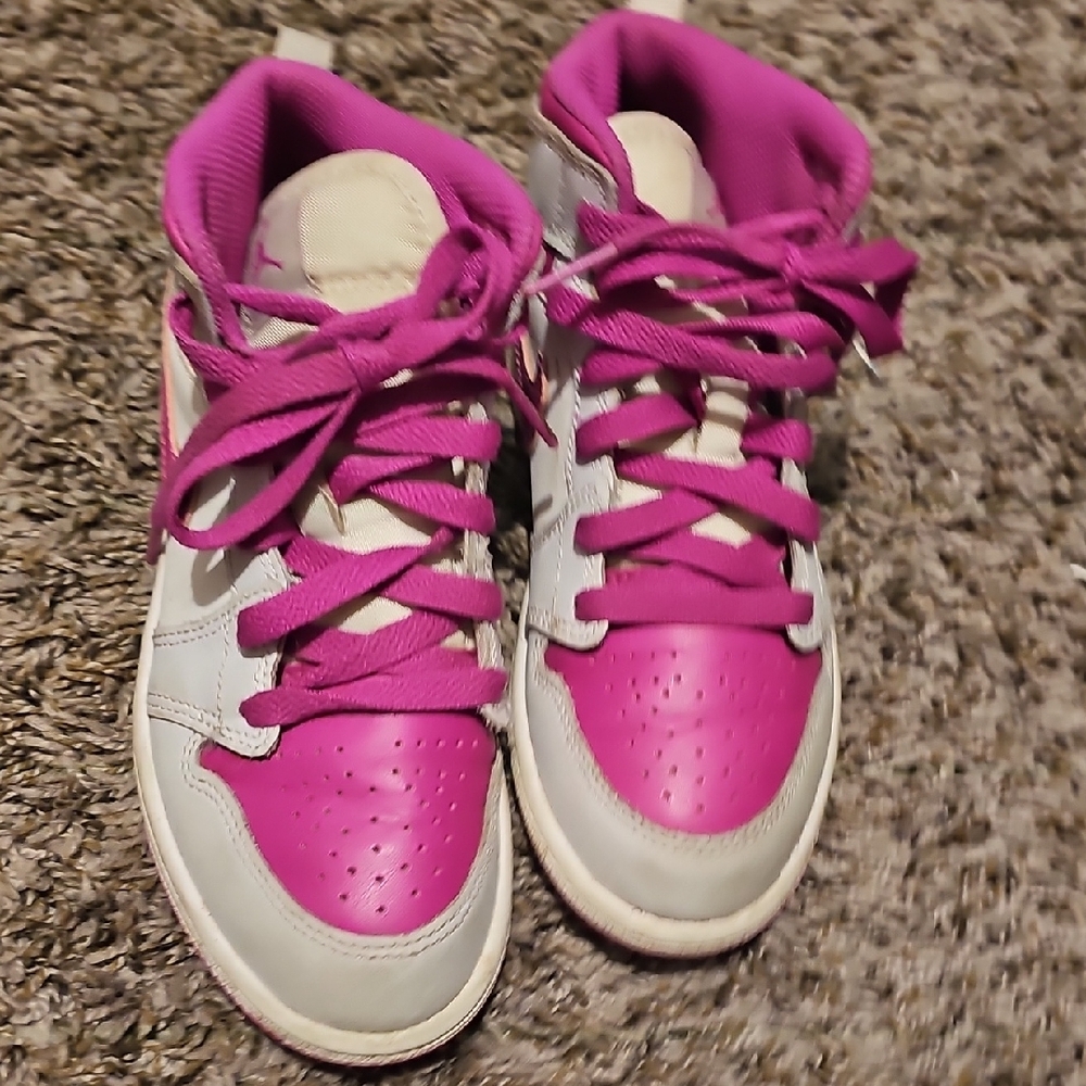 Nike Kids Sneakers - Pink and White